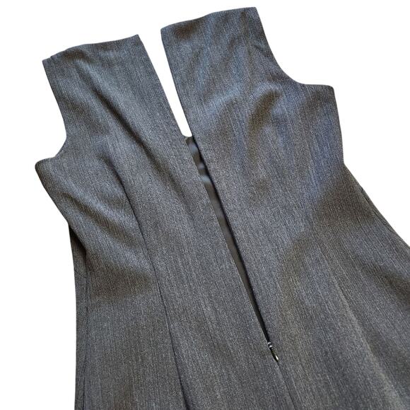 Theory sheath dress gray wool blend size 10 - Picture 5 of 11